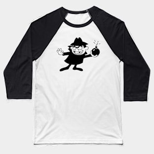 black cartoon characters Baseball T-Shirt